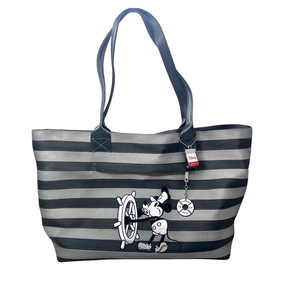 Harveys Seatbelt Disney Steamboat Willie Wanderer Tote‎ Bag Mickey Minnie - note